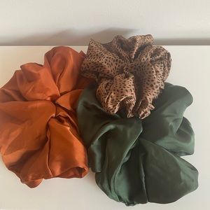 Satin Scrunchies (set of 3)